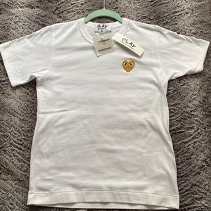 COMME des GARÇONS womens Play T- Shirt